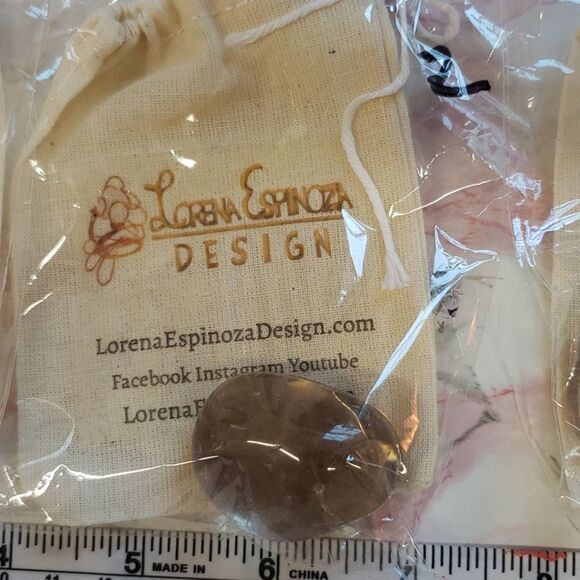 Smoky Quartz Tumble stone  sealed in package not touched - Picture 2 of 6